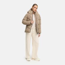 Marikoo Kwamee Damen WInter Herbst Steppjacke Taupe Grey...