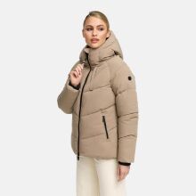 Marikoo Kwamee Damen WInter Herbst Steppjacke Taupe Grey Größe L - Gr. 40