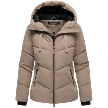Marikoo Kwamee Damen WInter Herbst Steppjacke Taupe Grey Größe L - Gr. 40