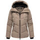 Marikoo Kwamee Damen WInter Herbst Steppjacke Taupe Grey Größe L - Gr. 40