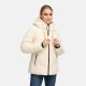 Marikoo Kwamee Damen WInter Herbst Steppjacke Cream Größe XS - Gr. 34