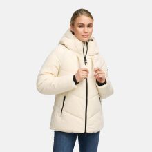 Marikoo Kwamee Damen WInter Herbst Steppjacke Cream Gr&ouml;&szlig;e XXXL - Gr. 46