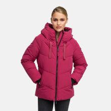 Marikoo Kwamee Damen WInter Herbst Steppjacke Berry Wine Gr&ouml;&szlig;e XXL - Gr. 44