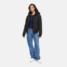 Marikoo Mooni Damen Herbst Caban Jacke Schwarz Größe XL - Gr. 42