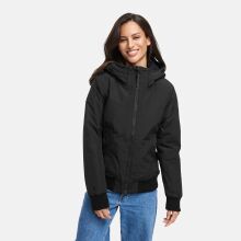 Marikoo Mooni Damen Herbst Caban Jacke Schwarz Größe XXL - Gr. 44