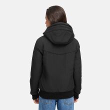 Marikoo Mooni Damen Herbst Caban Jacke Schwarz Größe XXL - Gr. 44
