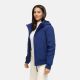 Marikoo Mooni Damen Herbst Caban Jacke Navy Größe XS - Gr. 34