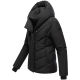 Marikoo Nadiraa Damen Herbst Winter Stepp Jacke  Schwarz Größe XXL - Gr. 44