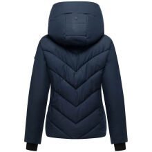 Marikoo Nadiraa Damen Herbst Winter Stepp Jacke  Navy Größe XXL - Gr. 44