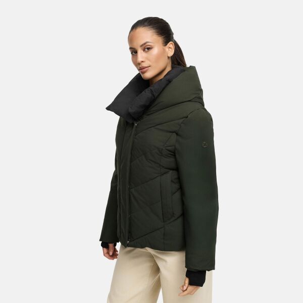 Marikoo Nadiraa Damen Herbst Winter Stepp Jacke  Dark Olive Größe XS - Gr. 34