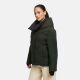 Marikoo Nadiraa Damen Herbst Winter Stepp Jacke  Dark Olive Größe XS - Gr. 34