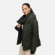 Marikoo Nadiraa Damen Herbst Winter Stepp Jacke  Dark Olive Größe XS - Gr. 34