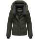 Marikoo Nadiraa Damen Herbst Winter Stepp Jacke  Dark Olive Größe XS - Gr. 34