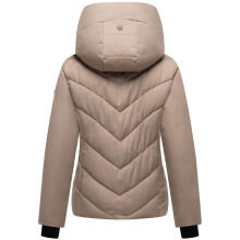 Marikoo Nadiraa Damen Herbst Winter Stepp Jacke  Taupe Grey Größe XS - Gr. 34