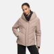 Marikoo Nadiraa Damen Herbst Winter Stepp Jacke  Taupe Grey Größe XS - Gr. 34
