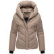 Marikoo Nadiraa Damen Herbst Winter Stepp Jacke  Taupe Grey Größe XS - Gr. 34