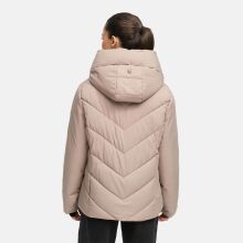 Marikoo Nadiraa Damen Herbst Winter Stepp Jacke  Taupe Grey Gr&ouml;&szlig;e M - Gr. 38