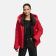 Marikoo Nadiraa Damen Herbst Winter Stepp Jacke  Deep Red Größe XS - Gr. 34