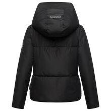 Marikoo Ninikaa Damen Herbst Winter Stepp Jacke  Schwarz-Größe M - Gr. 38