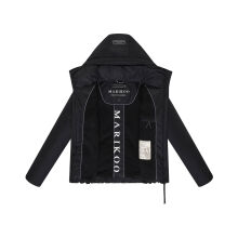 Marikoo Ninikaa Damen Herbst Winter Stepp Jacke  Schwarz-Größe M - Gr. 38