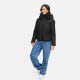 Marikoo Ninikaa Damen Herbst Winter Stepp Jacke  Schwarz-Größe M - Gr. 38