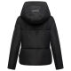 Marikoo Ninikaa Damen Herbst Winter Stepp Jacke  Schwarz-Größe XXL - Gr. 44