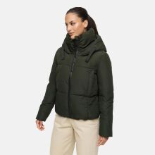 Marikoo Ninikaa Damen Herbst Winter Stepp Jacke  Dark Olive-Größe XS - Gr. 34