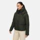 Marikoo Ninikaa Damen Herbst Winter Stepp Jacke  Dark Olive-Größe XS - Gr. 34