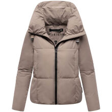 Marikoo Ninikaa Damen Herbst Winter Stepp Jacke  Taupe Grey-Größe XS - Gr. 34
