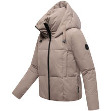 Marikoo Ninikaa Damen Herbst Winter Stepp Jacke  Taupe Grey-Größe XS - Gr. 34