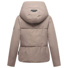 Marikoo Ninikaa Damen Herbst Winter Stepp Jacke  Taupe Grey-Größe XS - Gr. 34