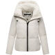 Marikoo Ninikaa Damen Herbst Winter Stepp Jacke  Offwhite-Größe XS - Gr. 34