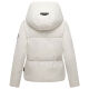 Marikoo Ninikaa Damen Herbst Winter Stepp Jacke  Offwhite-Größe XS - Gr. 34