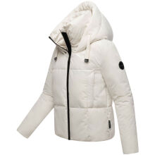 Marikoo Ninikaa Damen Herbst Winter Stepp Jacke  Offwhite-Gr&ouml;&szlig;e S - Gr. 36
