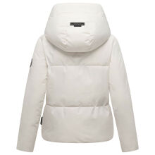 Marikoo Ninikaa Damen Herbst Winter Stepp Jacke  Offwhite-Gr&ouml;&szlig;e S - Gr. 36