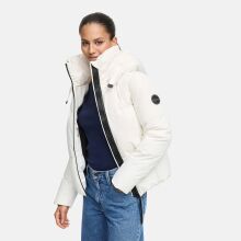 Marikoo Ninikaa Damen Herbst Winter Stepp Jacke  Offwhite-Gr&ouml;&szlig;e L - Gr. 40