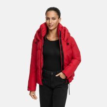 Marikoo Ninikaa Damen Herbst Winter Stepp Jacke  Deep Red-Größe XXL - Gr. 44