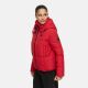 Marikoo Ninikaa Damen Herbst Winter Stepp Jacke  Deep Red-Größe XXL - Gr. 44