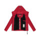 Marikoo Ninikaa Damen Herbst Winter Stepp Jacke  Deep Red-Größe XXL - Gr. 44