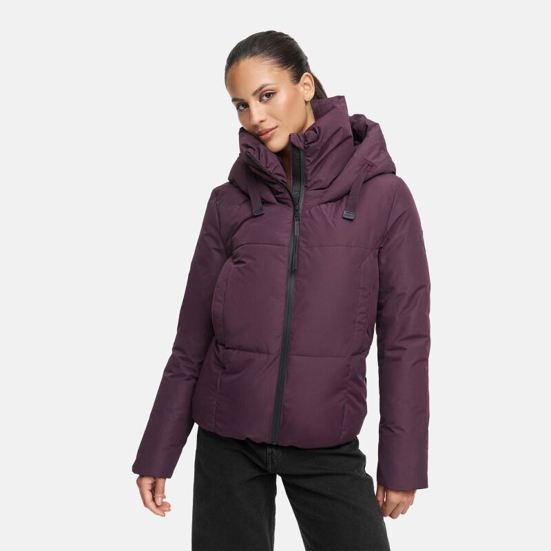 Marikoo Ninikaa Damen Herbst Winter Stepp Jacke  Dusty Plum -Gr&ouml;&szlig;e XS - Gr. 34