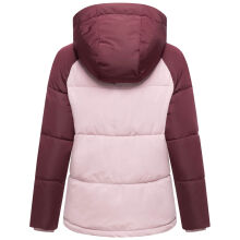 Marikoo Omariaa Damen Winter Stepp Jacke Wine Gr&ouml;&szlig;e M - Gr. 38