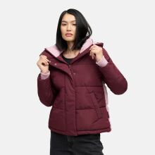 Marikoo Omariaa Damen Winter Stepp Jacke Wine Gr&ouml;&szlig;e L - Gr. 40