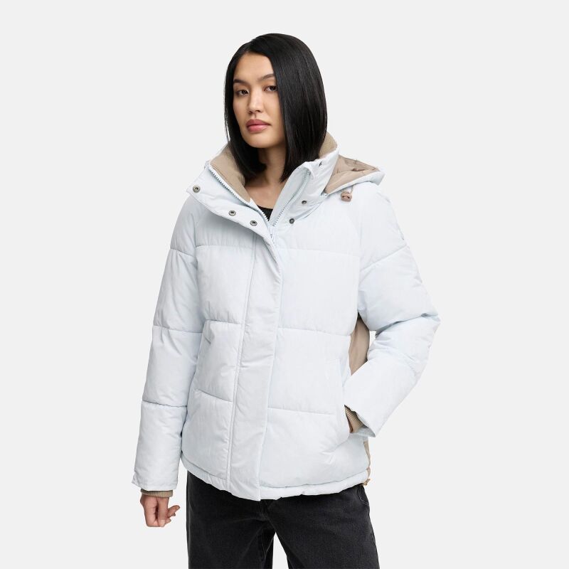Marikoo Omariaa Damen Winter Stepp Jacke Ice Blue Gr&ouml;&szlig;e XS - Gr. 34