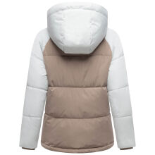 Marikoo Omariaa Damen Winter Stepp Jacke Ice Blue Gr&ouml;&szlig;e L - Gr. 40