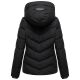 Marikoo Sahnemausii Damen Winter Steppjacke Schwarz Größe S - Gr. 36