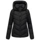 Marikoo Sahnemausii Damen Winter Steppjacke Schwarz Größe L - Gr. 40