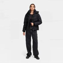 Marikoo Sahnemausii Damen Winter Steppjacke Schwarz Größe XXL - Gr. 44