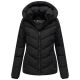 Marikoo Sahnemausii Damen Winter Steppjacke Schwarz Größe XXL - Gr. 44