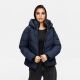Marikoo Sahnemausii Damen Winter Steppjacke Navy Größe XS - Gr. 34