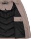 Marikoo Sahnemausii Damen Winter Steppjacke Taupe Grey Größe XS - Gr. 34